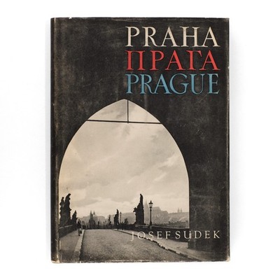 Praha Прага Prague / Josef Sudek / First Edition Czech Photobook 1948 HCDJ