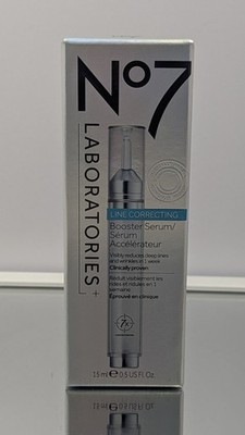 No7 Laboratories Line Correcting Booster Serum   0.5 US Fl. Oz. / 15 ml - New