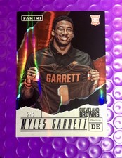 Myles Garrett 2017 Panini Father's Day RC #50 Lava  /5
