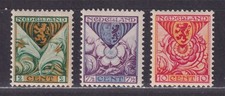 Netherlands Scott B9-B11 MLH 1925 Semi-Postal Set of 3