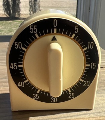 Vintage Kitchen Timer Retro Kitchen Decor 60 Min Timer 3 