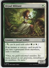 MTG Dryad Militant 656 Foundations U Normal NM