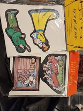 Flannel Board JUDY INSTRUCTO 2 Sealed Vintage Rumpelstiltskin  Little Red Hen