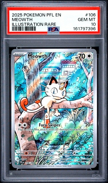 Meowth #106 (Phantasmal Flames)