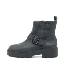 UGG Damen 1121055 Boots schwarz Leder Knöchelhoch Classic Stiefeletten EU 36