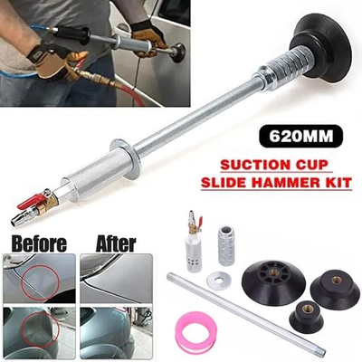 #ad Upgraded Car Dent Air Pneumatic Dent Puller Car Auto Body Repair 3PCS Suction Cu $31.98
