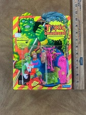 Vintage 1991 Toxic Crusaders Headbanger by Playmates MOC