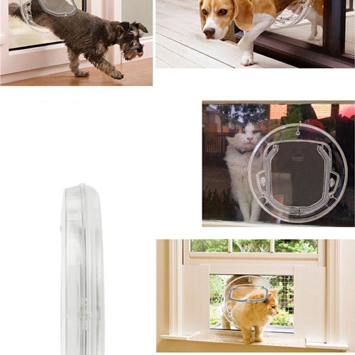 Pet Door Freestanding Dog Gate Cat Accessories for Indoor Cats Entry Exit - Picture 11 of 12