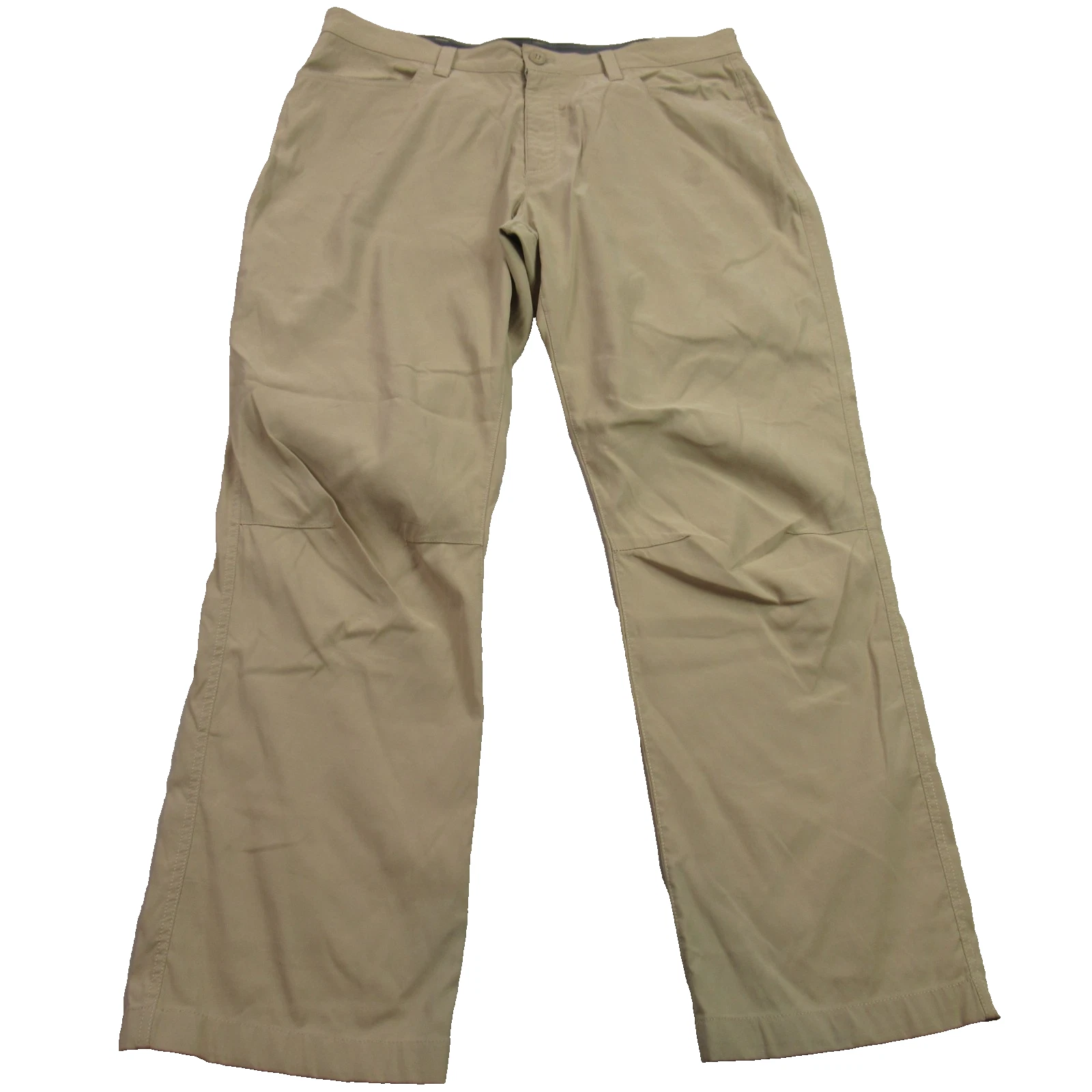 Eddie Bauer Pants Mens 36X30 Chino Outdoors Pockets Beige Golf Casual