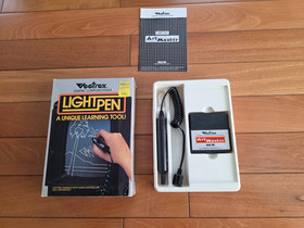 Vectrex Light Pen W/ Art Master Complete GCE Light Pen CIB COMPLETE