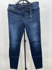 KUT From The Kloth Mia Toothpick Skinny Jeans Dark Wash Stretch Denim NWT 10