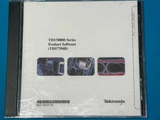 Tektronix Product Software TDS7000B TDS7704B 063-3663-05 Ver. 4.0.4