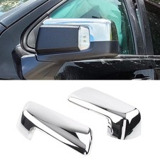 Mirror Caps Fitment for 2019-2025 Chevy Silverado 1500/GMC Sierra 1500 2PCS-S...
