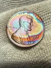 1920-D Lincoln Wheat Penny Cent - Gem Lustrous AU+ Red Hue Toned Nice Color WOW