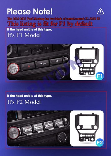 9" Android 10.1 Stereo Radio GPS Player Wifi 32G For Ford Mustang 15-21 Model - Foto 6 di 12