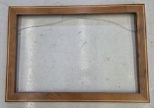 Picture Frame 33" X 23" (Vintage 1984) Mahogany