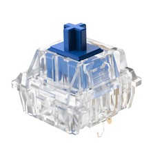 DUROCK Silent Linear Switches, Classic Blue Stem 5 Pins Silent Linear Switch,...