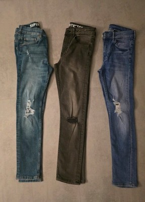 Hosenpaket 3x Jeanshosen H&M Gr. 146