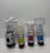 Epson OEM 502 Ink Combo Pack for ECO-TANK ET-2850 3850 4850 Printers Exp 06/2029
