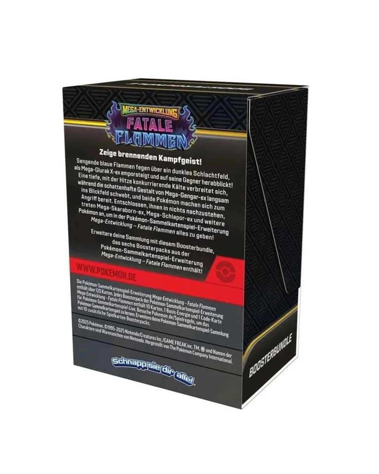Pokemon TGC Fatale Flammen Booster Bundle BB neu sealed deutsch - Bild 2 von 3