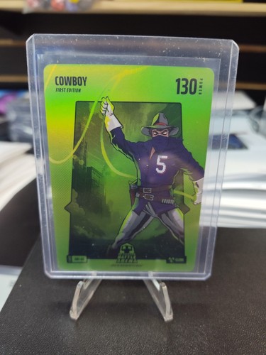 2024 Bo Jackson Battle Arena TCG Alpha Edition Green Battlefoil Glow Cowboy