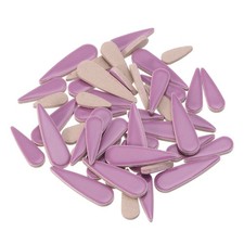 100g Petal Mosaic Tiles Glazed Ceramic Tiles Dark Purple