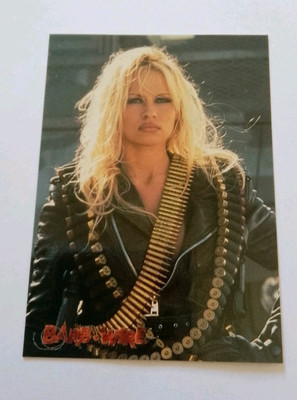 Pamela Anderson Barb Wire Movie Trading Card 1996 New Topps