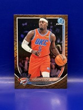 2025-26 Bowman Chrome Variation Reptillian Luguentz Dort #BCV-184 Thunder