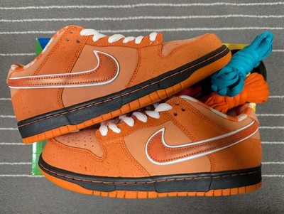 Brand New Size 8 Nike SB Dunk Low x Concepts Orange Lobster  FD8776 800