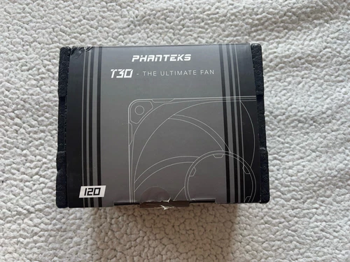 Phanteks T30 120mm x 30mm Premium Computer Case Fan 3-Pack  