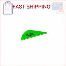 Bohning Blazer Vane 36 Count (Pack of 1), Neon Green, 2"