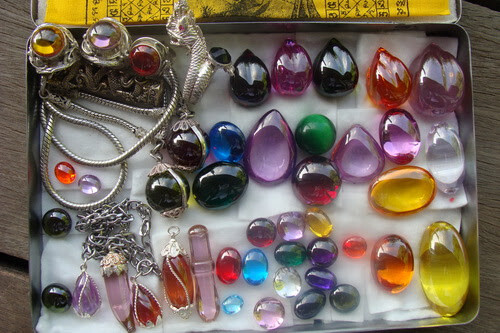 collana con diamanti naga originali amuleto thailandese 6 mm. Rituale Ricco Misericordia Successo - Foto 10 di 10