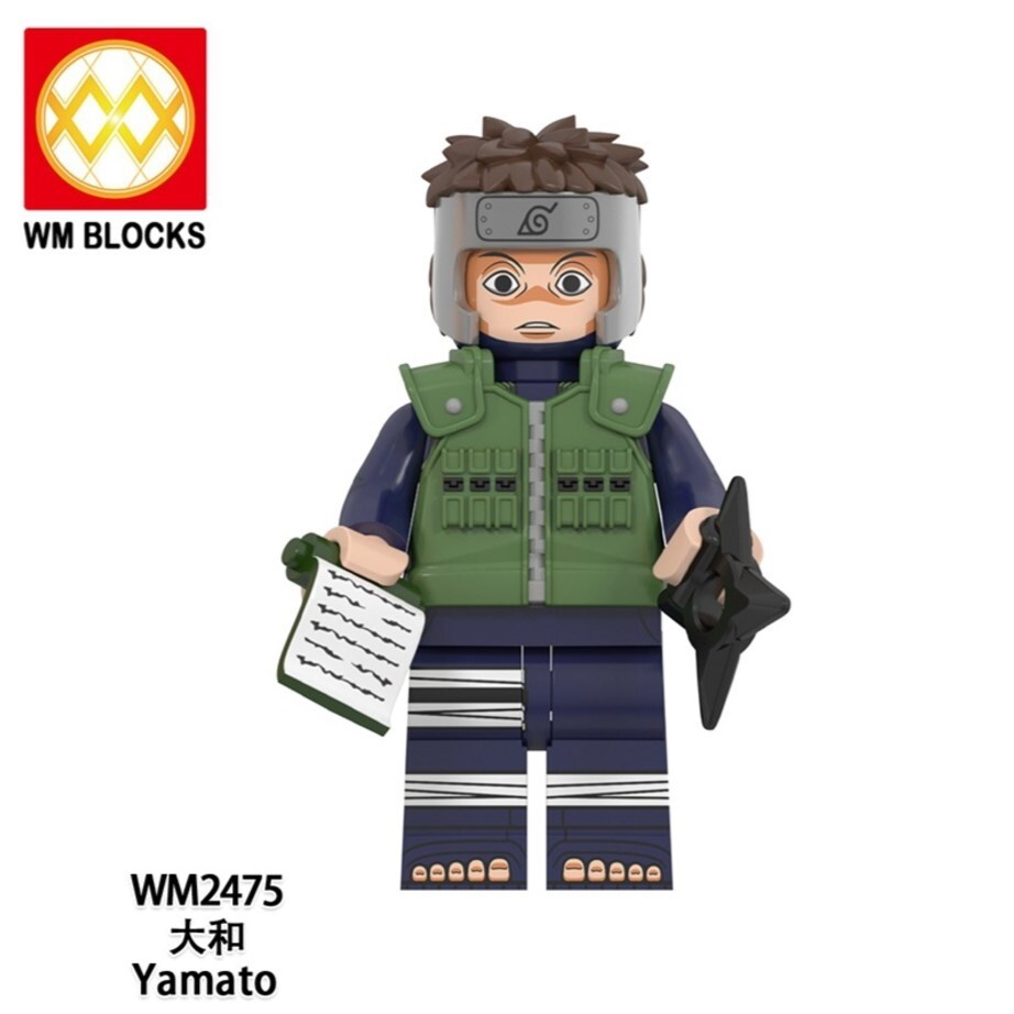 2 inch Custom Naruto Shippuden, Yamato Minifigure. New/Mint