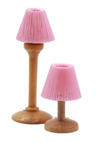 BELEUCHTUNG Kahlert Lampe Stehlampe Hängeleuchte Tischlampe 3tlg Puppenstube - Bild 4 von 15