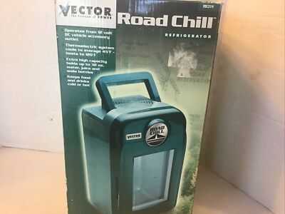 Vector Road Chill 12 Volt Portable Refrigerator Cools Heats Nice VEC219