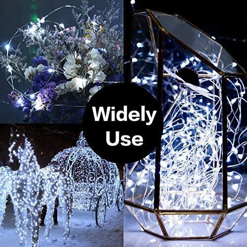 50-100 leds String Lights LED Fairy Lights Battery Operated Copper Lights Remote - Picture 31 of 43