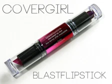 BUY 2 GET 1 FREE (Add 3 To Cart) Covergirl Blendable Blast Flipstick Lipstick