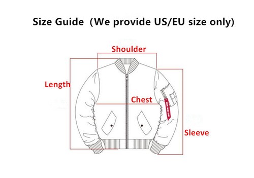 Army Mens Bomber Jacket Military Pilot Flight Baseball Winter Nylon Casual Coats - Bild 4 von 42