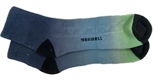 Merrell 360 Print Gradient Moab Socks Quarter Crew COOLMAX  L  XL Fits 12.5 - 15