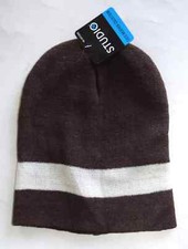 STUDIO 74 BEANIE - BROWN - UNISEX NWT
