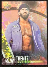 2021 UPPER DECK AEW TRENT? DYNAMITE PARALLEL
