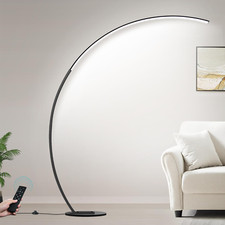 Dimmable LED Floor Lamp with 3 Color Temperatures, Ultra Bright 2000LM Arc Floor