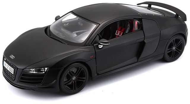 Maisto AUDI R8 GT Matte Black Premiere 