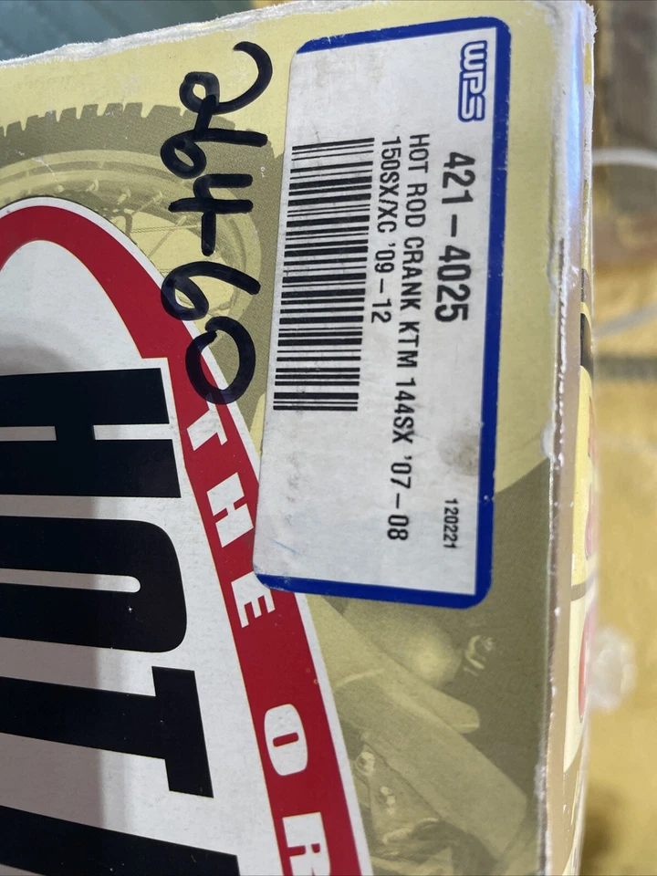 Conjunto de cigüeñal Hot Rods 4025 2007-2015 KTM 144 150 SX XC cojinete de varilla de cigüeñal  Foto 2 de 4