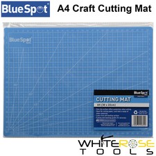Image of BlueSpot A4 Cutting Mat Non Slip Self Healing Surface Printed Grid Lines Craft
