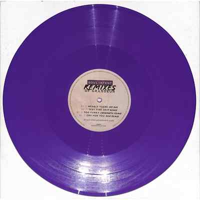 Soul Intent / REMIXES OF GRANDEUR (PURPLE VINYL) / Lossless / LOSS014 / Coloure