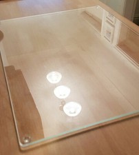 Ultra Clear Glass Worktop Savers in various sizes.(low iron glass for clarity)