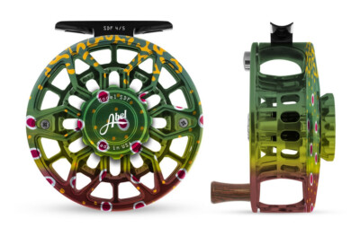 ABEL SDF 4/5 FLY REEL CLASSIC BROOK +FREE $130 LINE -NEW--SEALED DRAG FRESH
