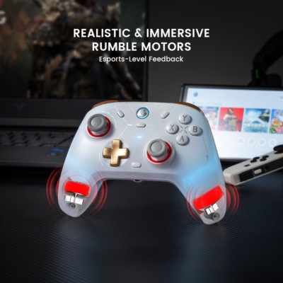 GameSir Cyclone 2 PC Controller with Charging Dock for PC/Switch/iOS/Android