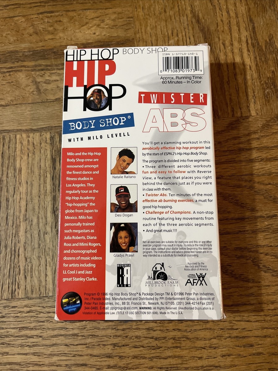 Hip Hop Body Shop VHS 71083019739| eBay